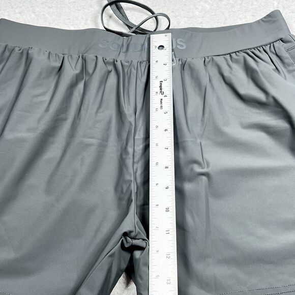 SquidHaus Essential Shorts Mens Large Gray 5" Inseam Unlined Athletic Gym - Picture 7 of 13